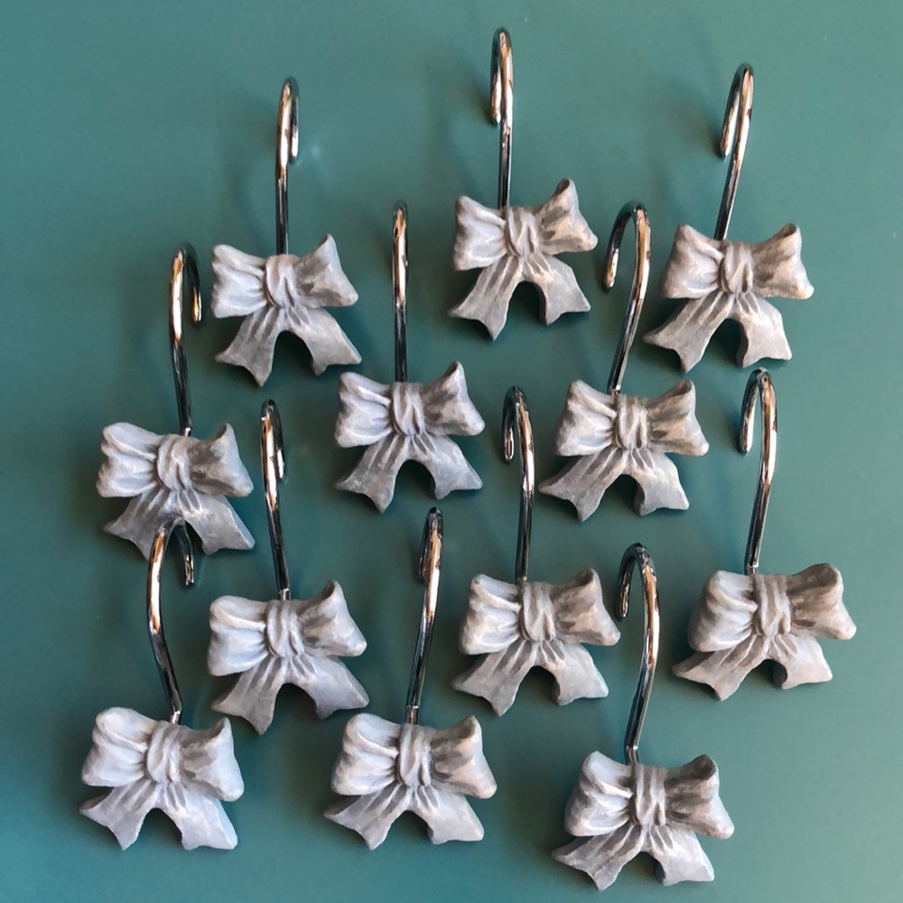 Bow Shower Curtain Rings